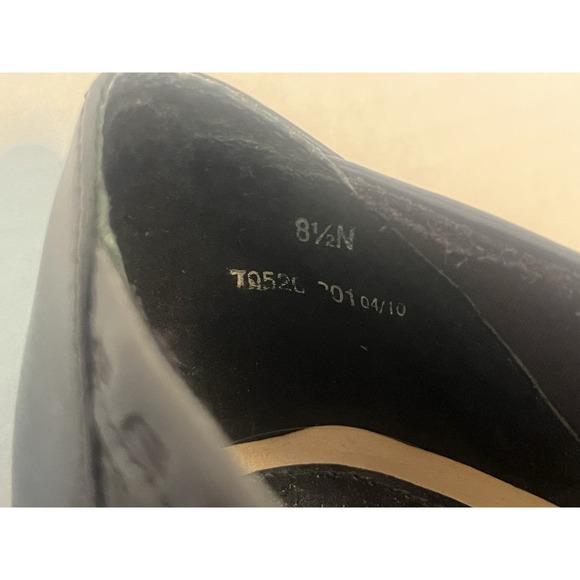 Trotters Black Leather Woven Loafers 8.5‎ N (Narrow) Women's Flat Shoes - Picture 2 of 4